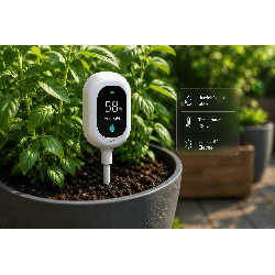 Capteur connecté d'humidité