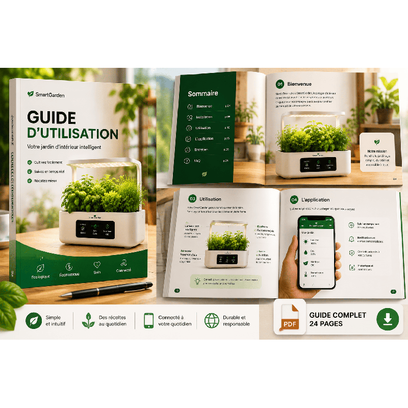 Guide PDF – Réussir son jardin connecté